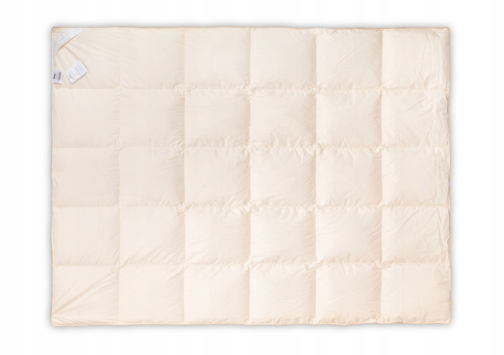 Přikrývka pere 155x200 teplá 2100 g krémová