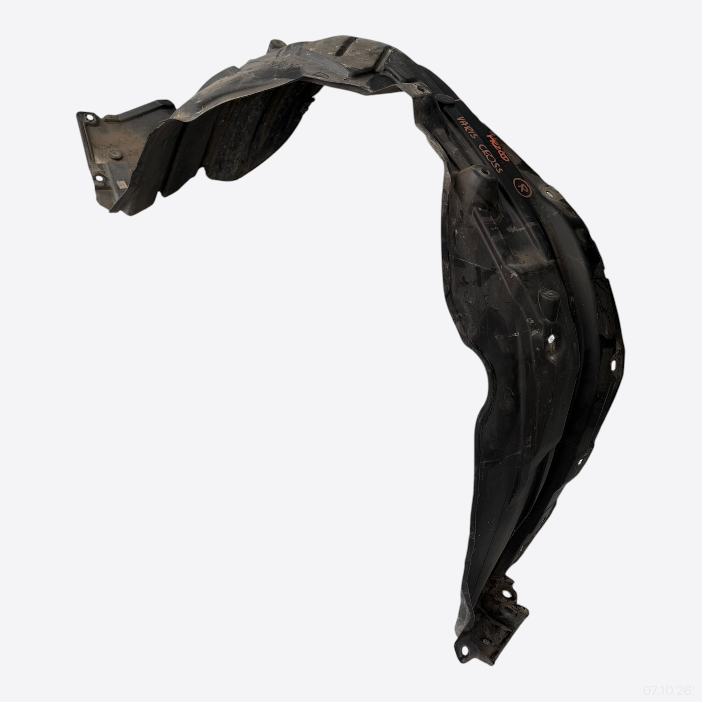 mudguard front right TOYOTA YARIS CROSS 2023 year 53875-0D421
