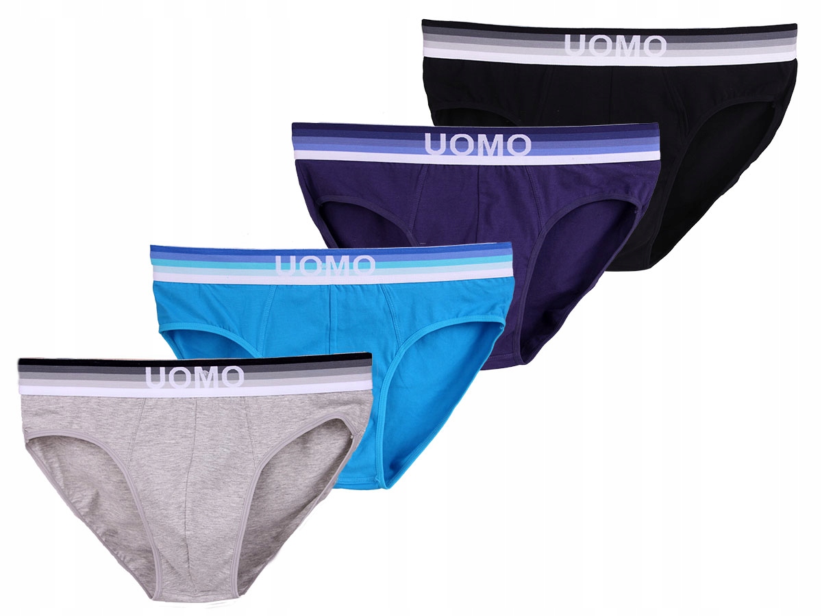 

4x Majtki Męskie Premium Slipki Uomo 5XL