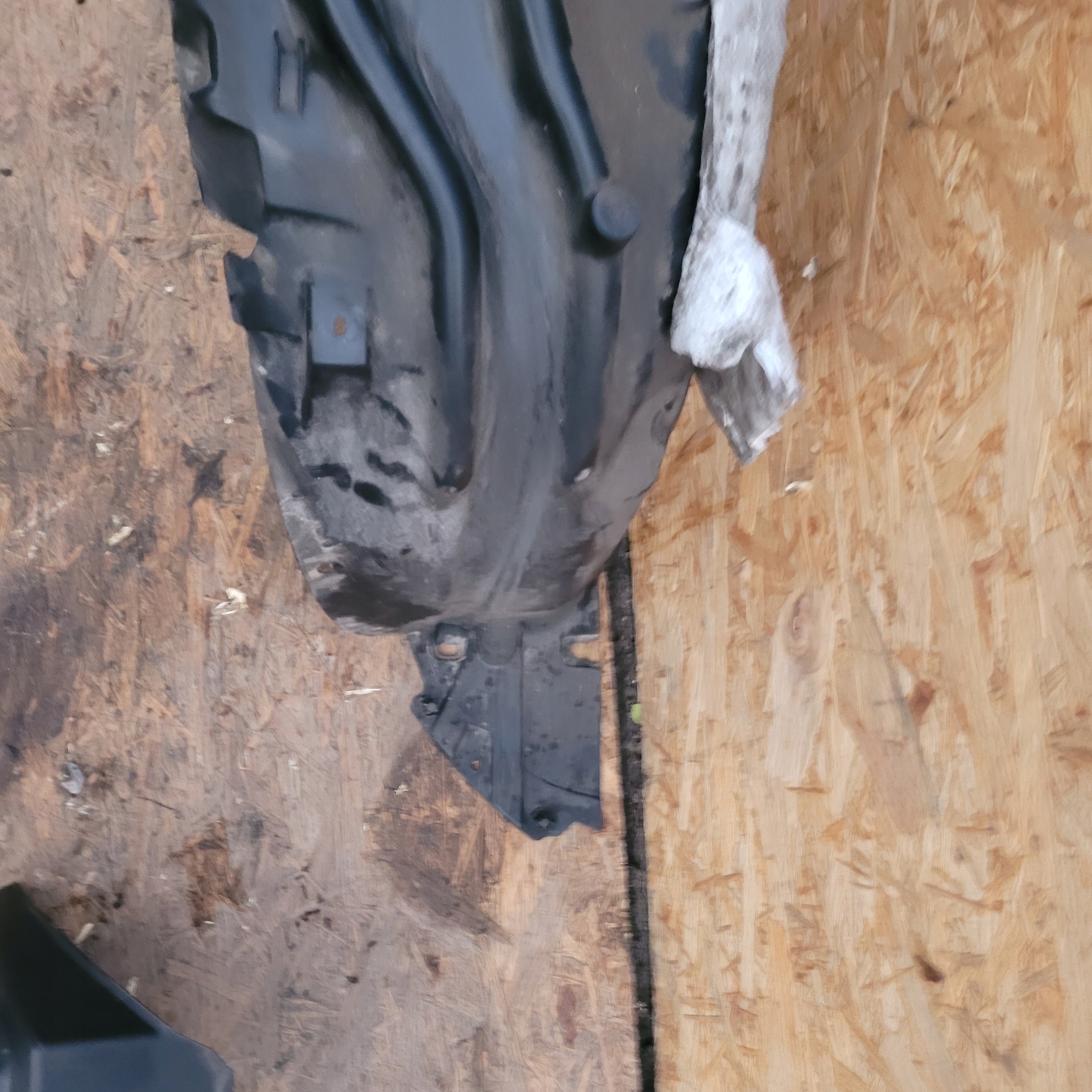 mudguard rear. rear part left OPEL CORSA F