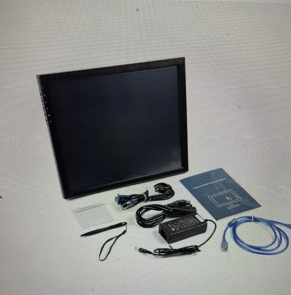 Monitor Przemysłowy TVS POS VGA DVI TFT LCD 12 cali PA12BPNB BRAK ZASILACZA