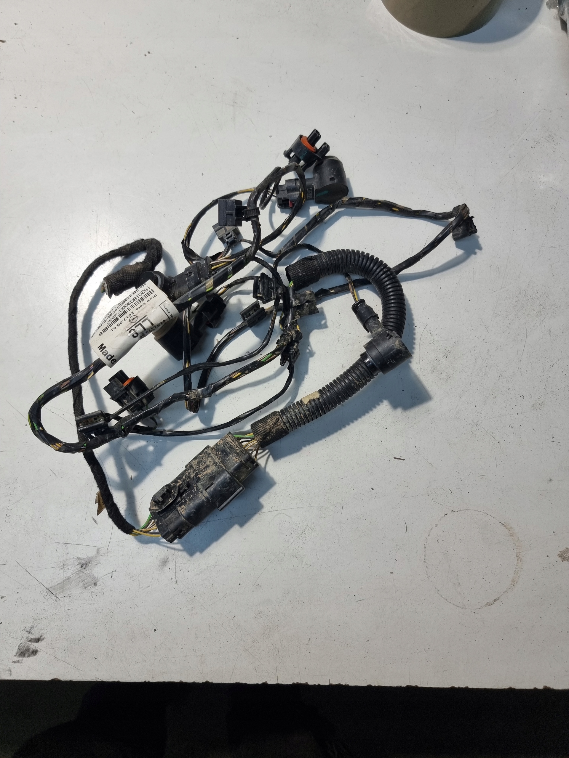 OPEL ASTRA K wiring bundle CZUJNIKOW PDC rear part