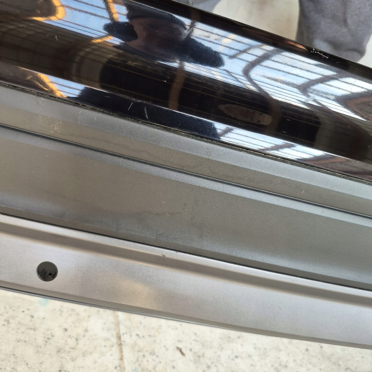 VW TIGUAN II 2 ALLSPACE 17-20 bumper rear part rear PDC