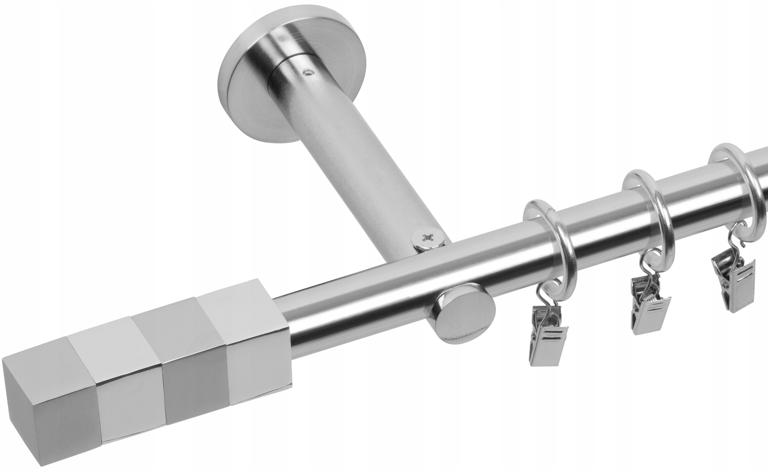 

Karnisz Space Pojedynczy Nowoczesny 19mm / 440 cm