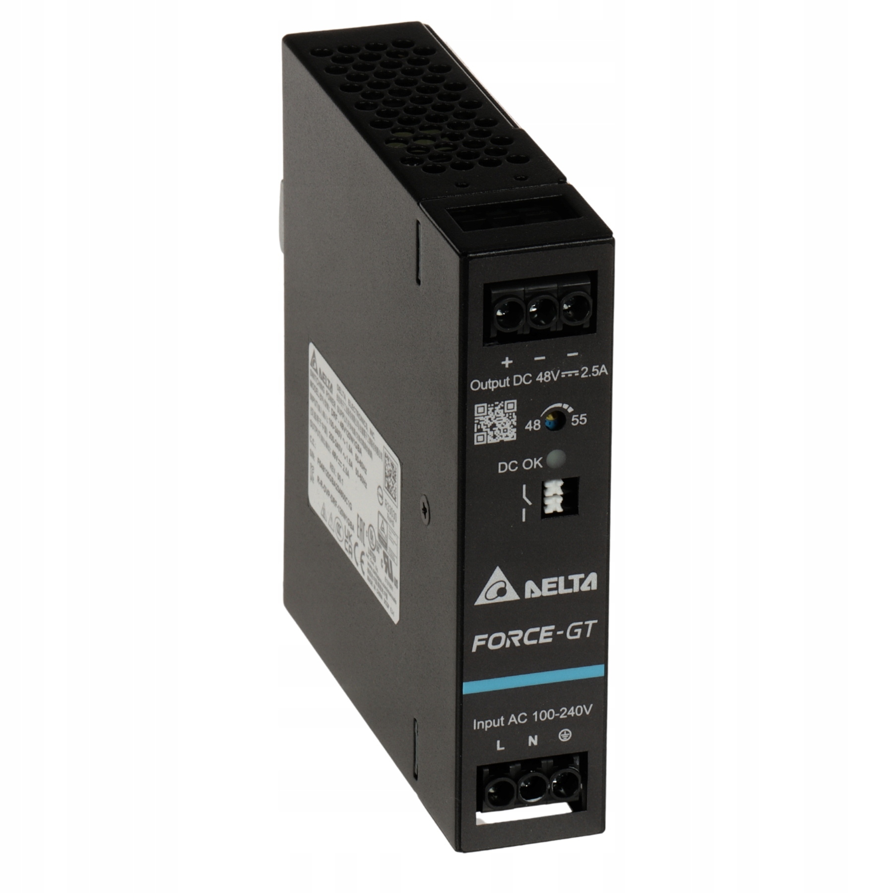 Impulzný Zdroj DRF-48V120W1GBA Force-gt (1 Faza) Delta Electronics