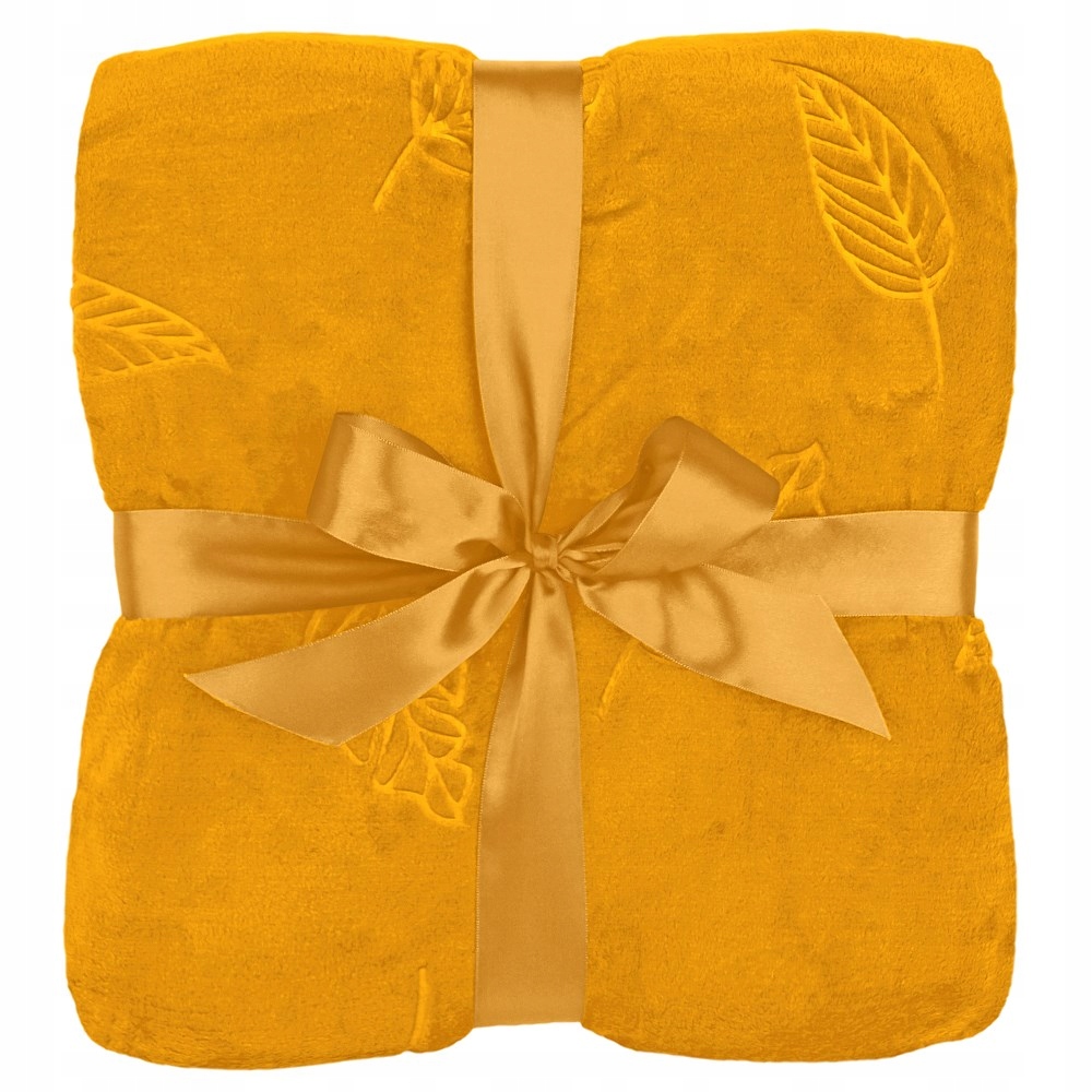 Deka Calen 130x170 hořčicová extrudovaná v listu