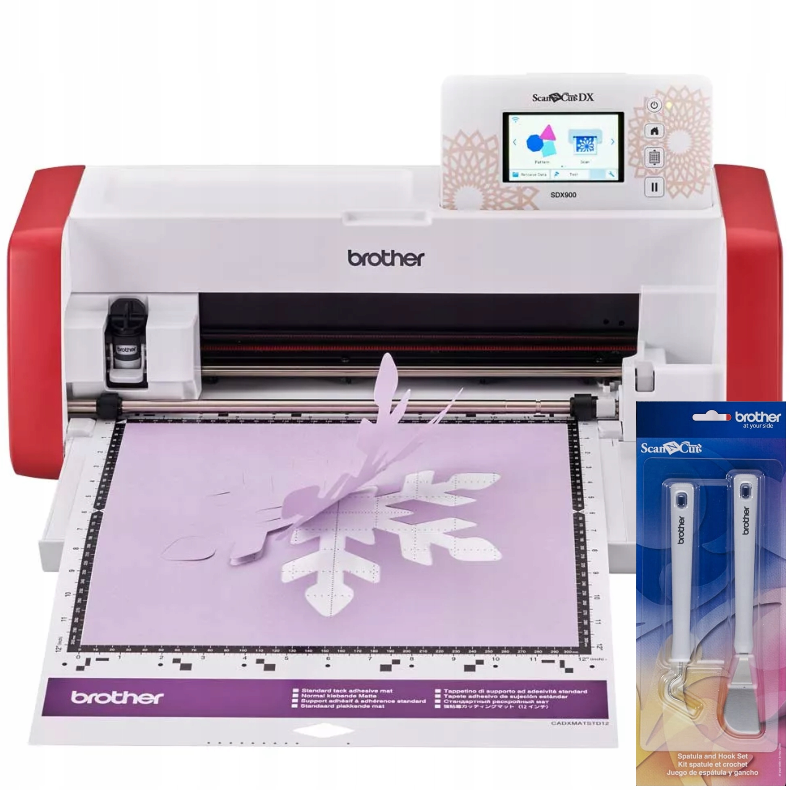 Ploter tnący z programem ze skanerem mocny Brother ScanNCut SDX900 + GRATIS