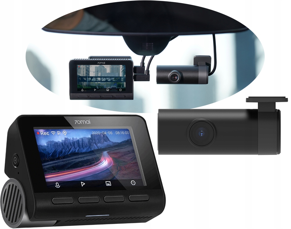 ВИДЕО РЕКОРДЕР 2 КАМЕРЫ ТАКСИ ПЕРЕДНИЙ ИНТЕРЬЕР GPS