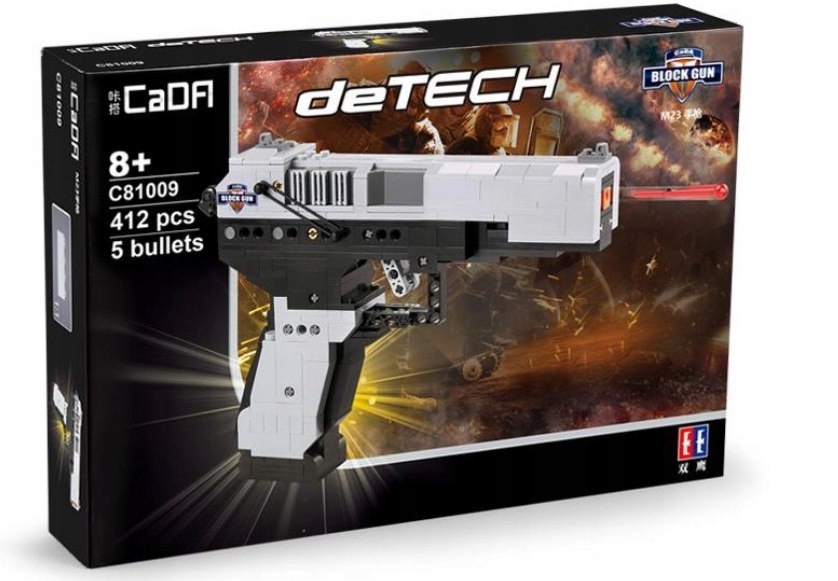 

Klocki Cada Technic Pistolet Ee 412el. C81009W