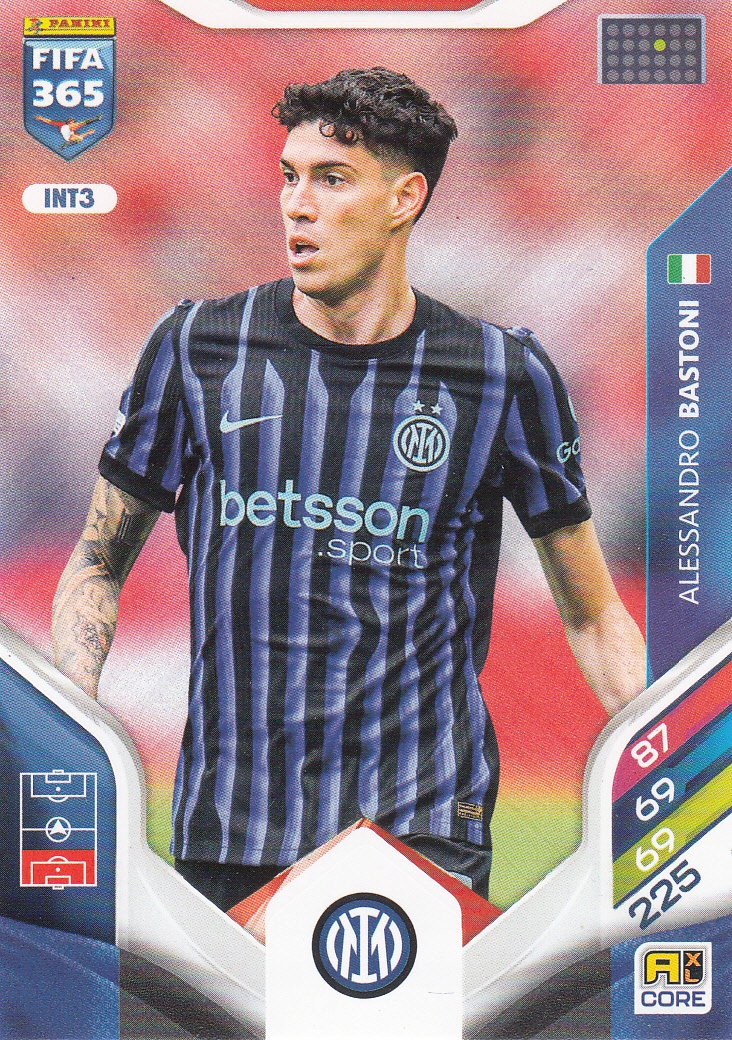 Karta Kolekcjonerska Panini Fifa 365 2026 Team Mate Alessandro Bastoni INT3