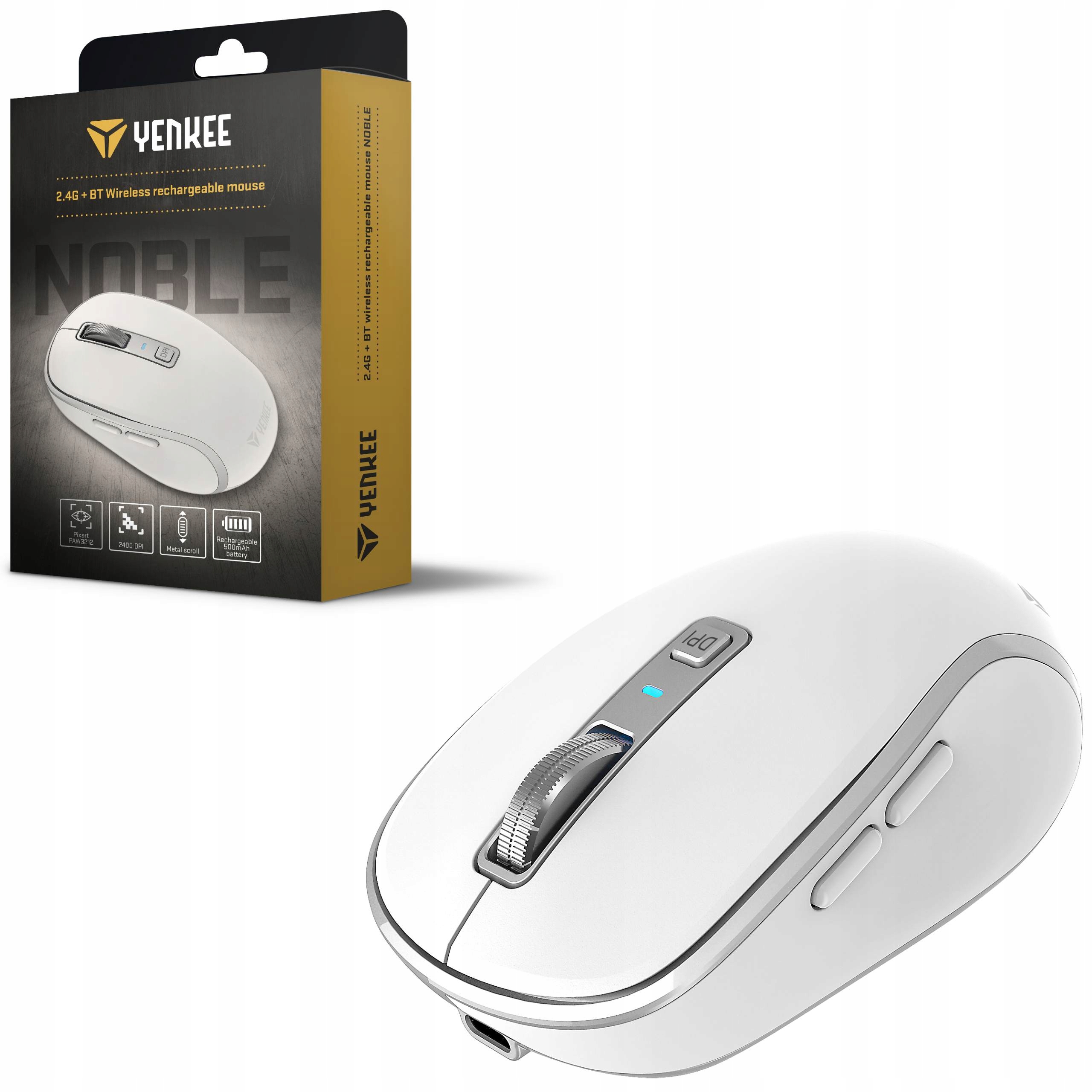 Bezdrátová myš Yenkee Yms 2085WE Dobíjecí