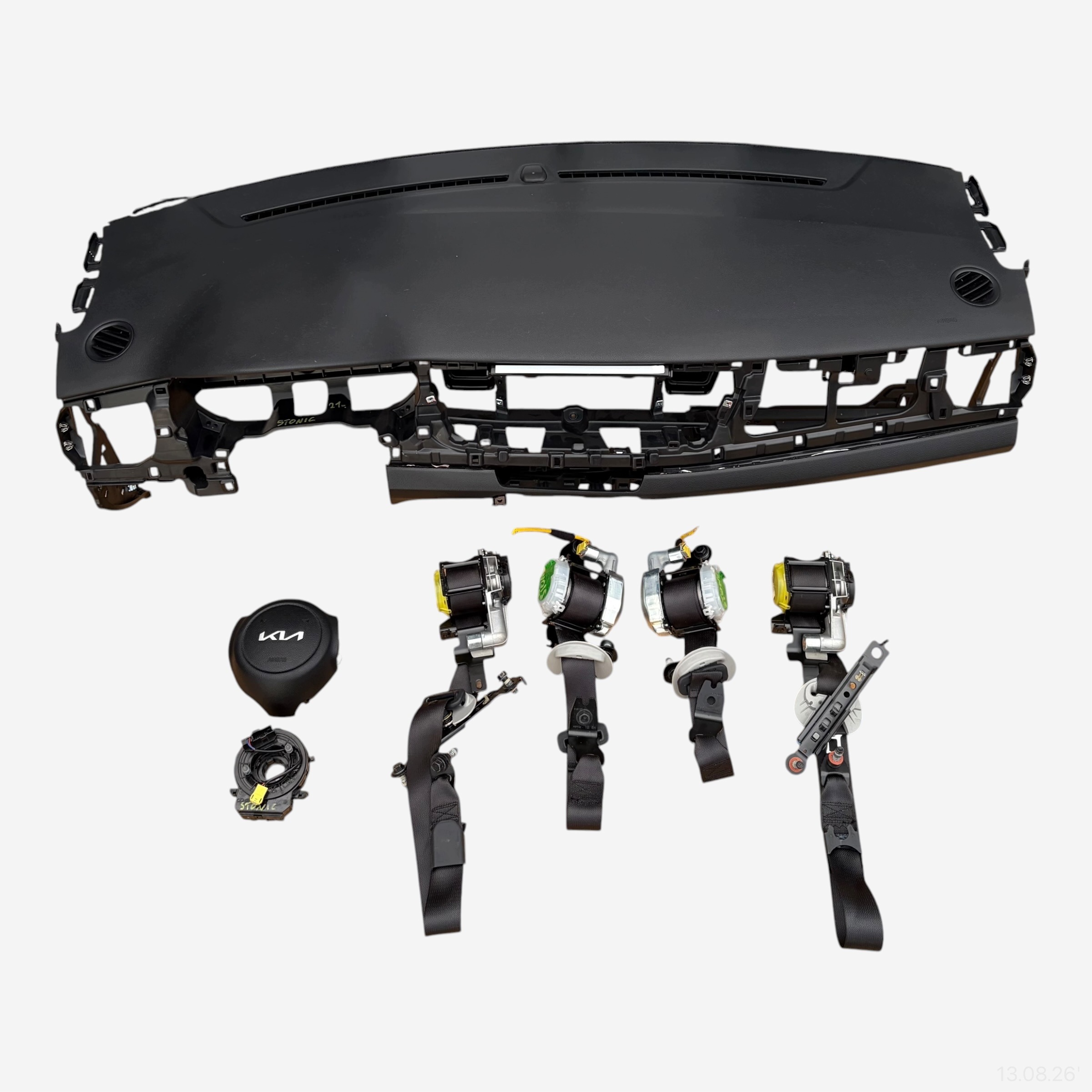 dashboard complete airbag console tension belts KIA STONIC LIFT 2021 ROK