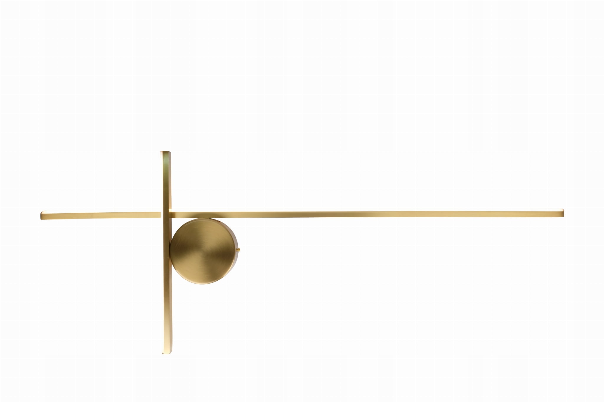 Cricio – moderné Led nástenné svietidlo zlaté 75 cm