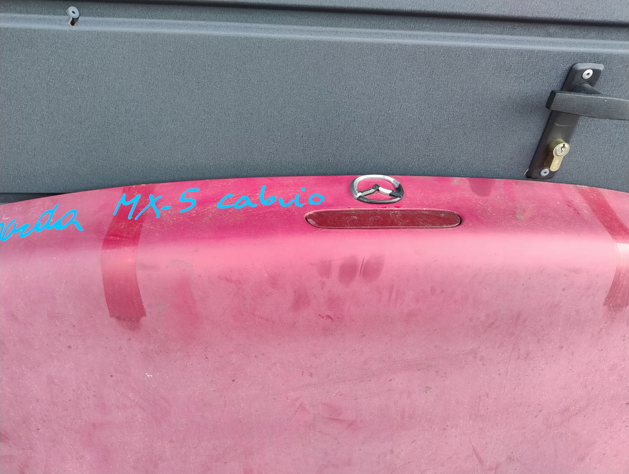 trunk door boot Mazda MX-5 NB and