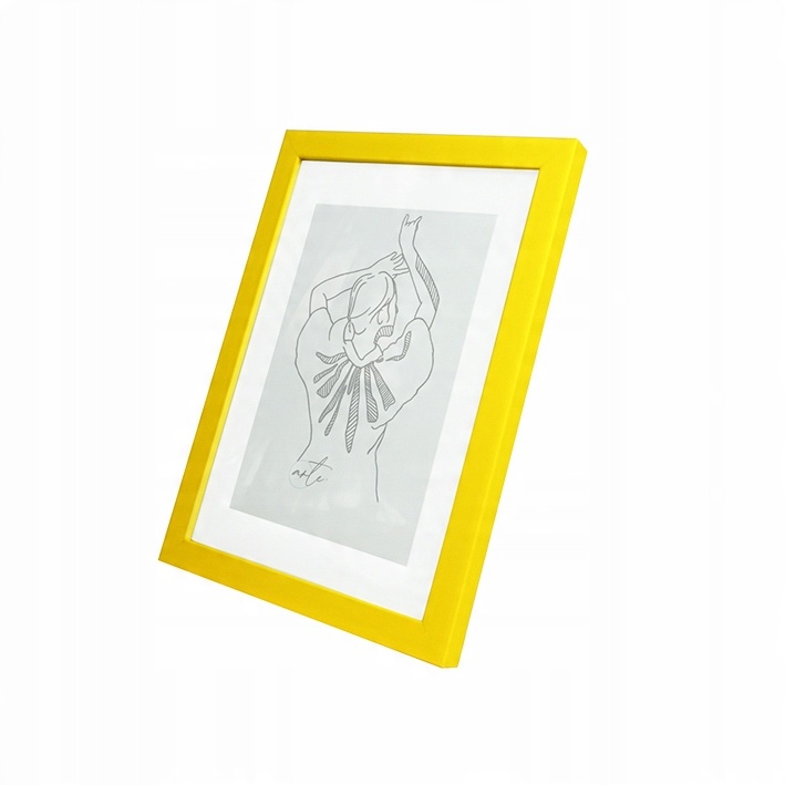 

Ramka Na Zdjęcia 21x29,7 Passe-partout Żółta