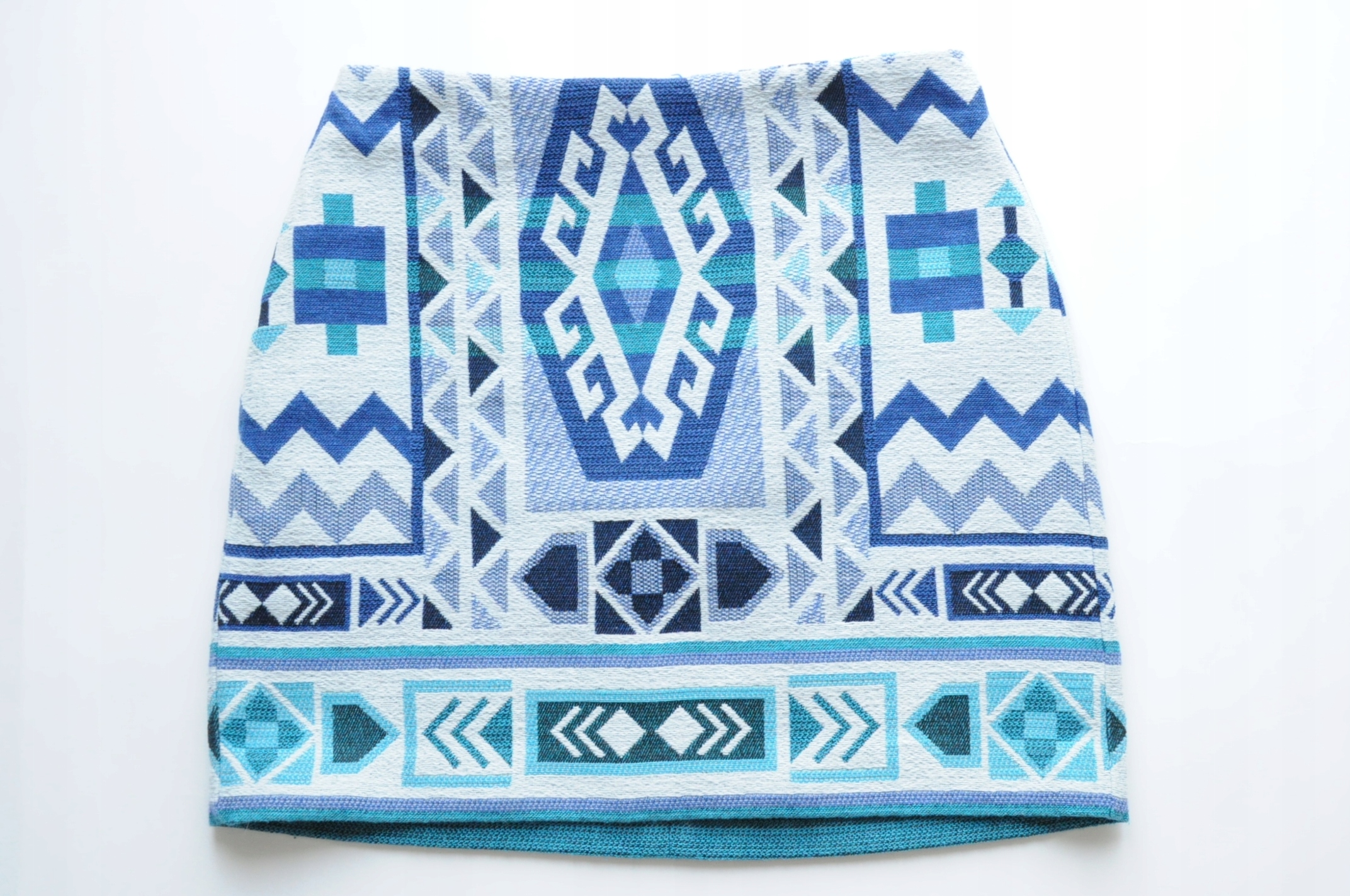 DIVIDED H&M Mini spódnica azteckie wzory XXS