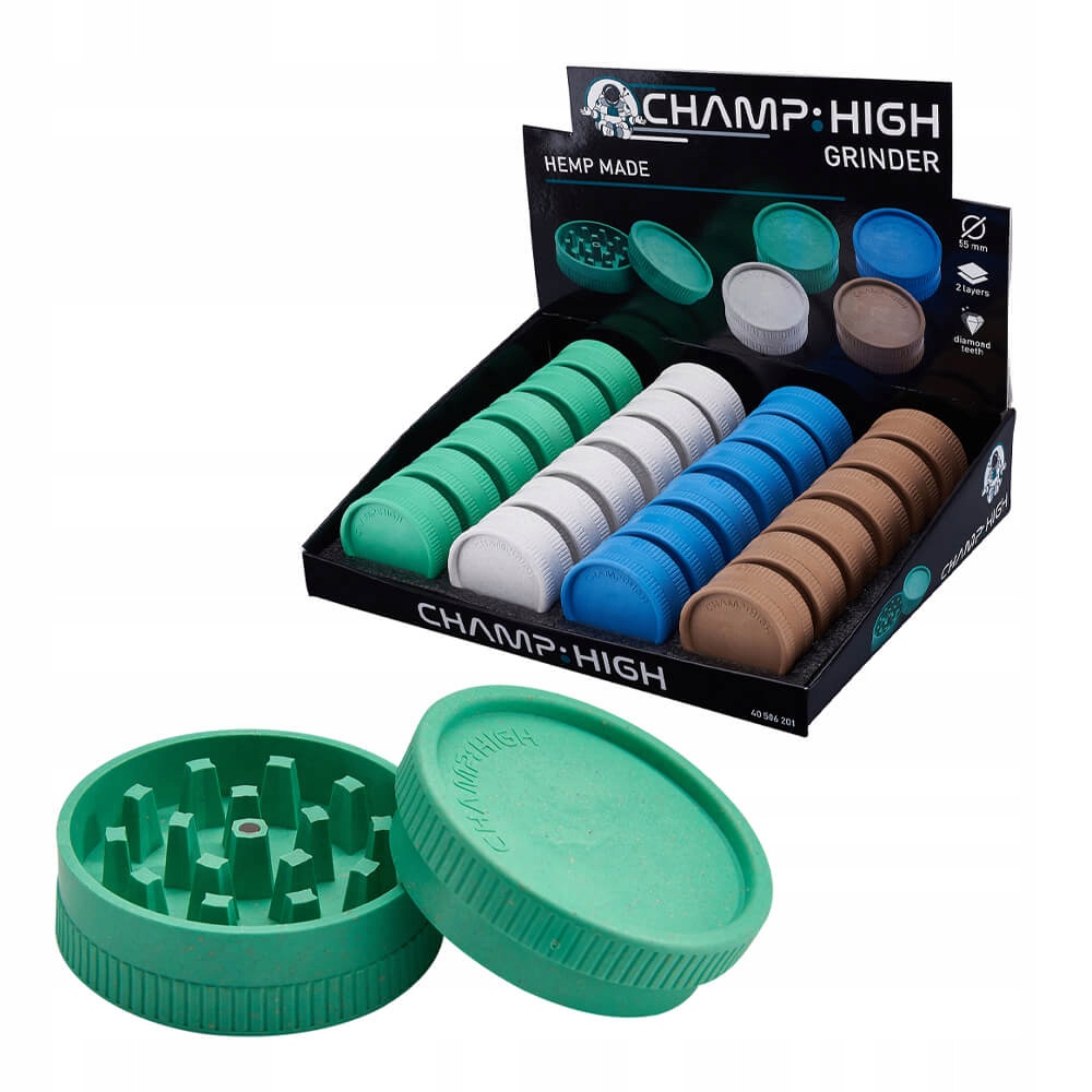 Ekologiczny Młynek do Ziół 420| 55mm - Champ High | Grinder Mix Kolorów