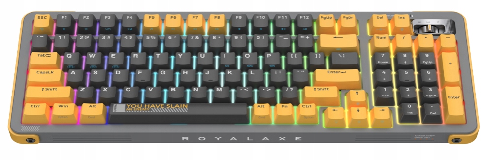 Mechanická Podsvícená Herní Klávesnice Bluetooth/2.4G/USB