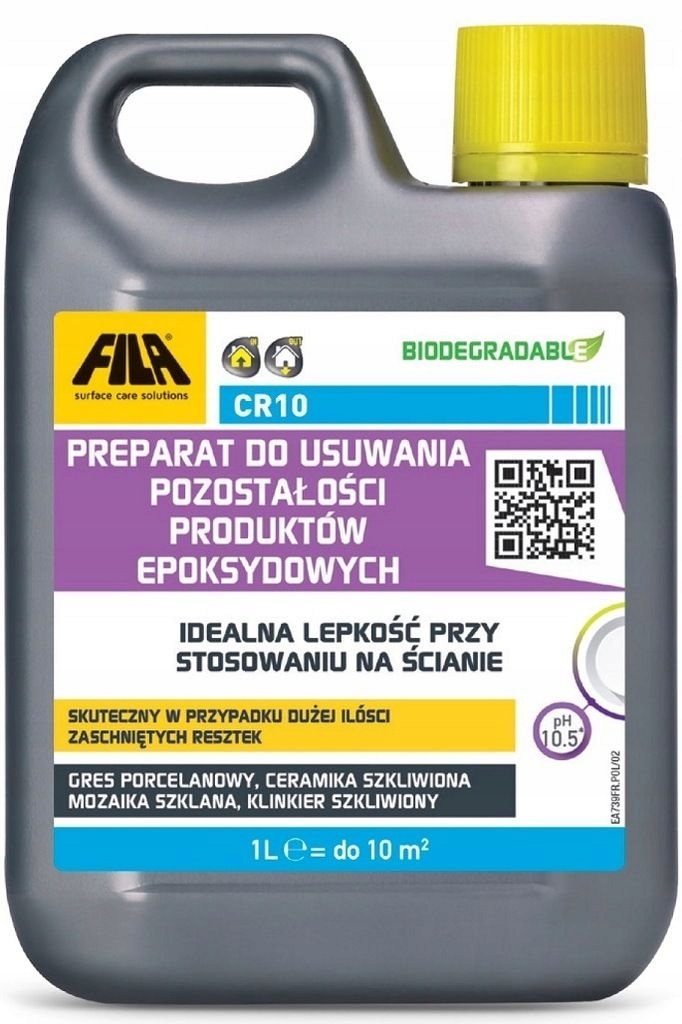 Fila CR10 1L Usuwanie Resztek Fug Epoksydowych