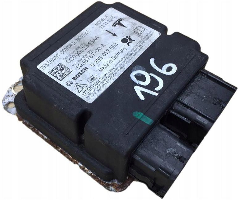 MODUŁ STEROWNIK AIR BAG BOSCH TESLA X 1036767-00-A