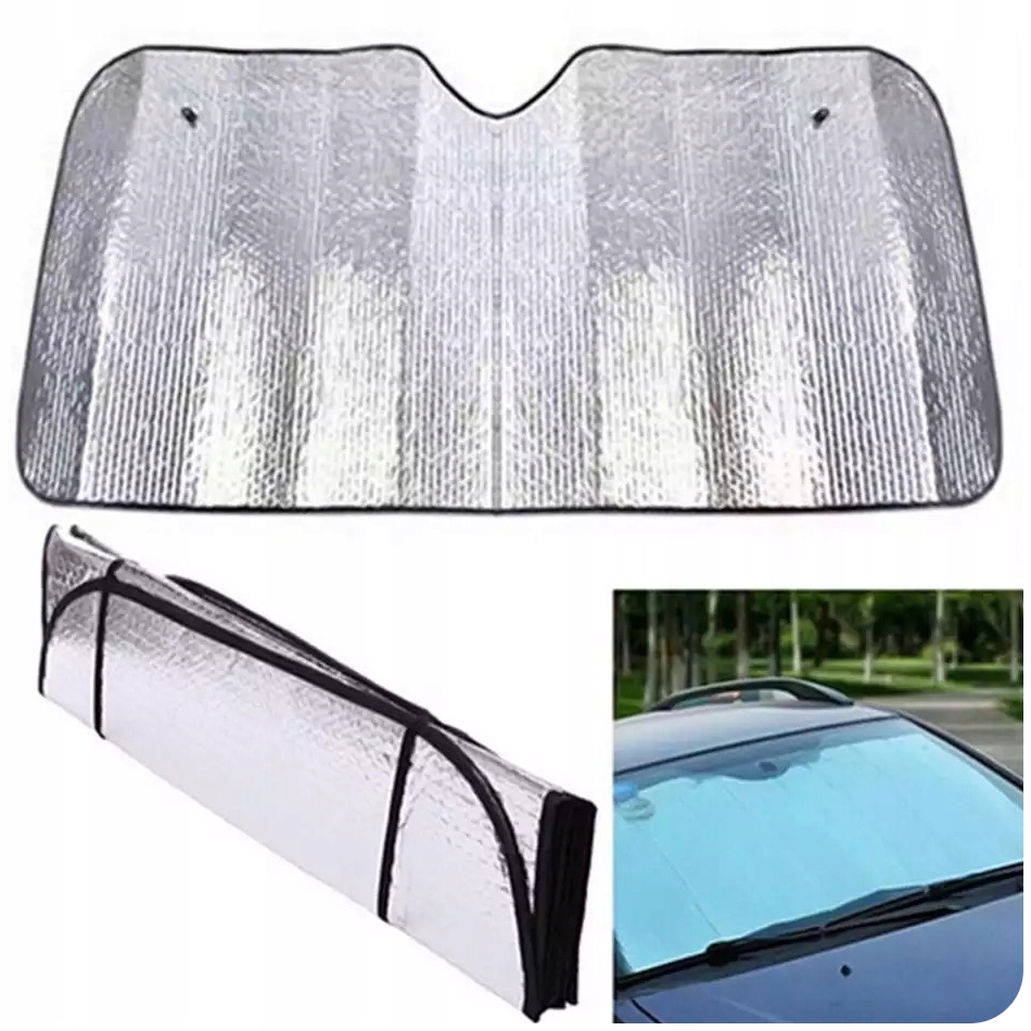 MATA OSŁONA NA SZYBE TERMICZNA ANTYSZRONOWA DUŻA MOCNA SAMOCHODU AUTA Stan opakowania oryginalne