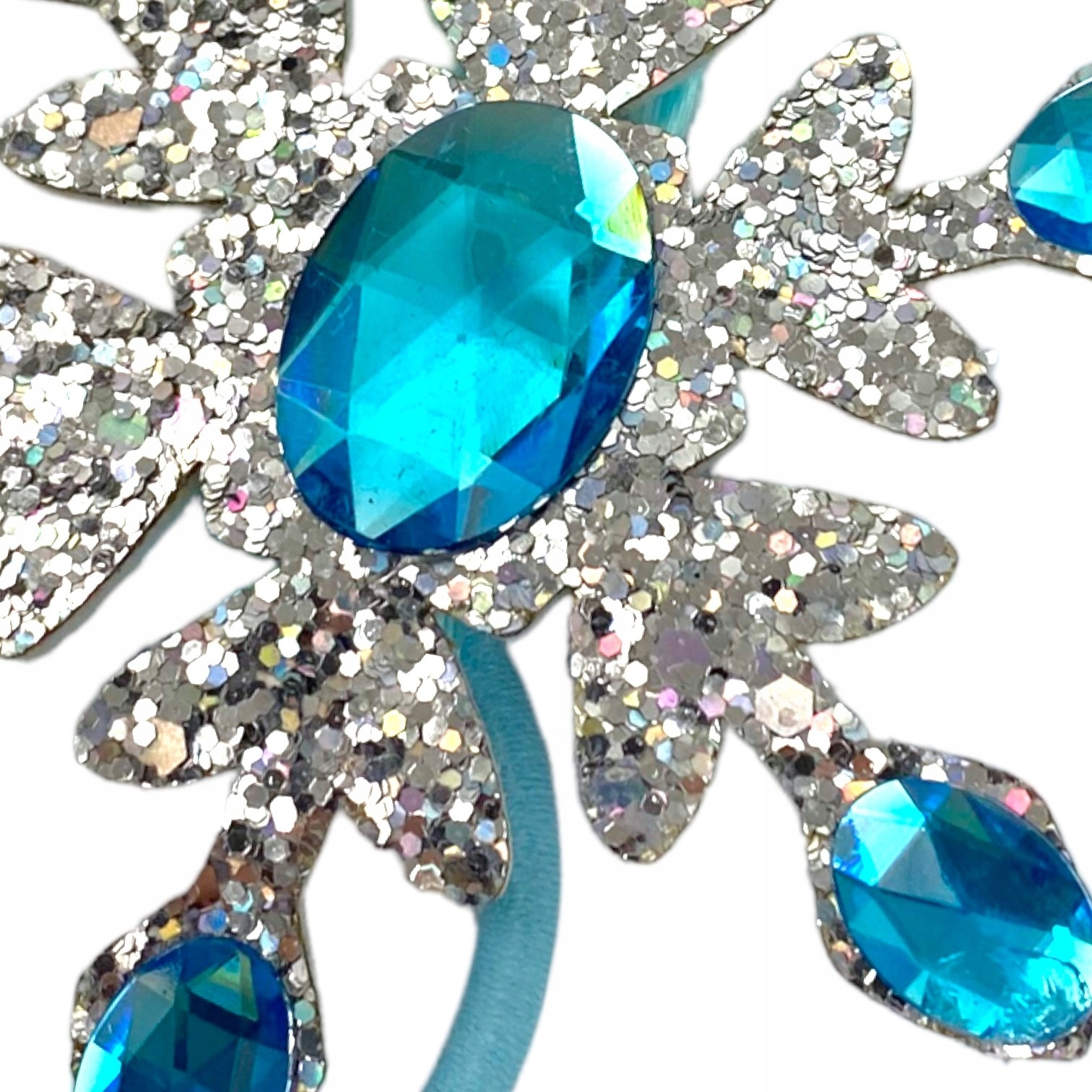 ZESTAW BERŁO KORONA WARKOCZ ombre KOPCIUSZEK CINDERELA KSIĘŻNICZKA ELSA Motyw Księżniczka