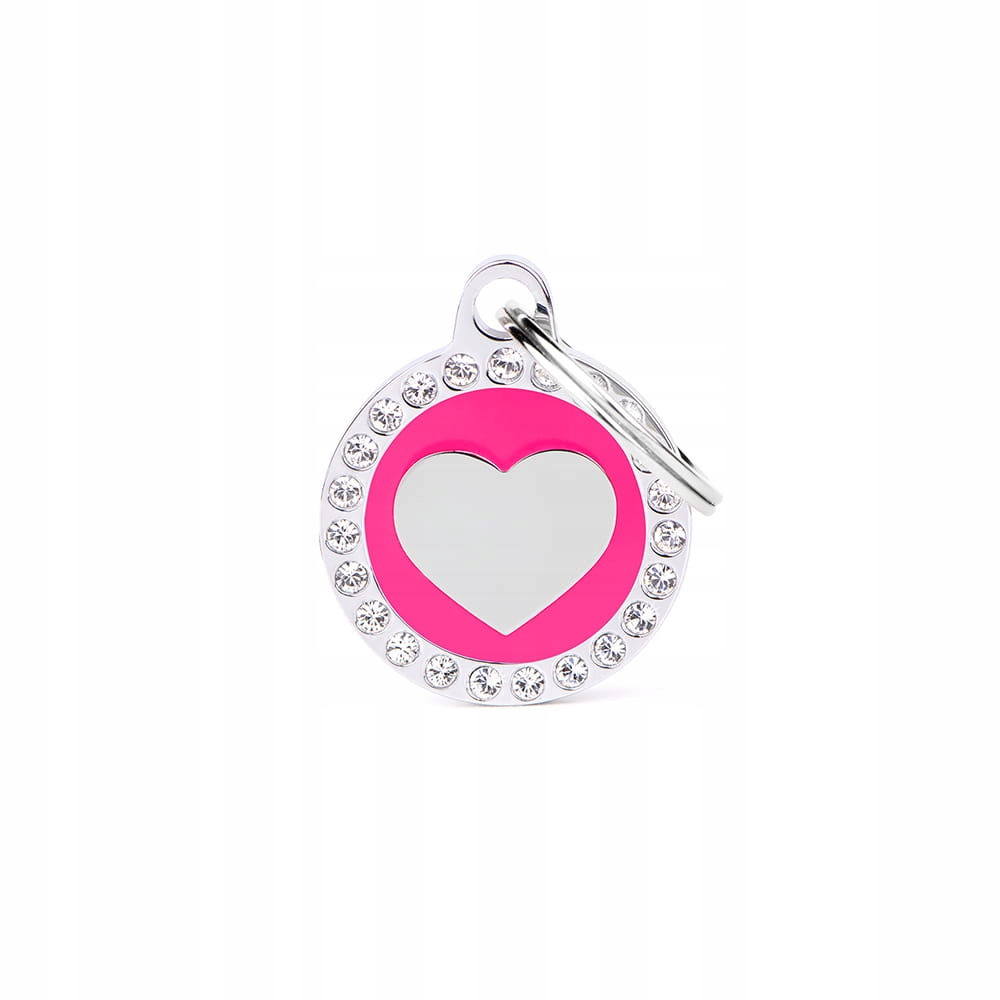 

MyFamily Glam adresówka identyfikator Pink Heart