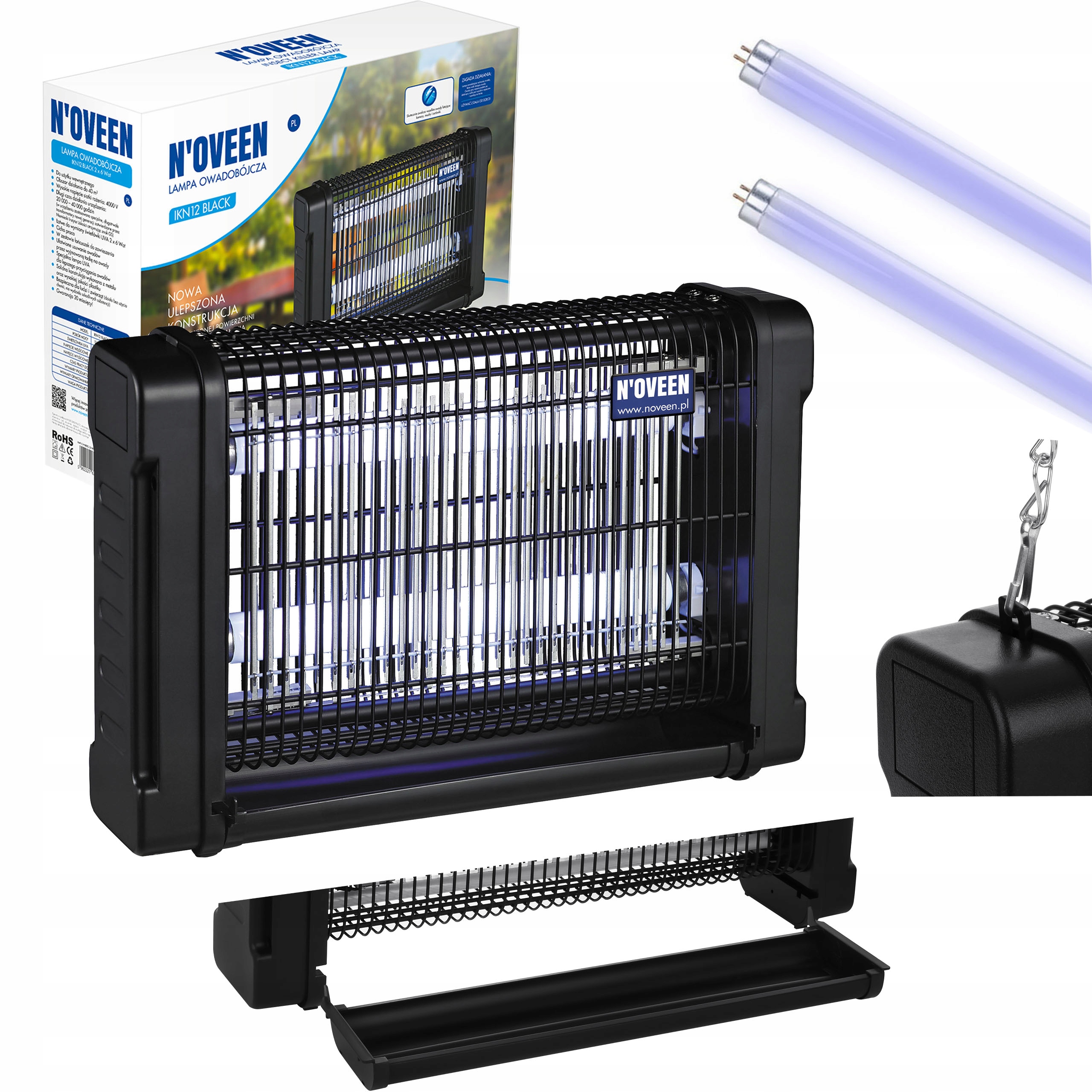 Lampa Owadobójcza Wabik Muchy Muszki Komary Owady