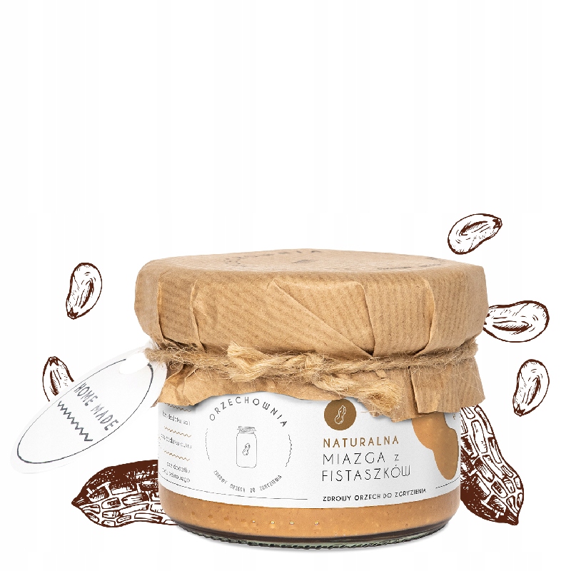 Levně 3x Orzechownia Arašídový krém z fistašek 200 g