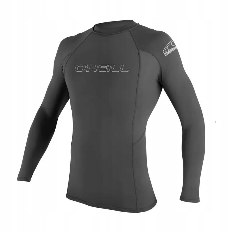 Koszulka Lycra ONeill Basic Skins 50+ L/s Rash Guard Graphite roz L