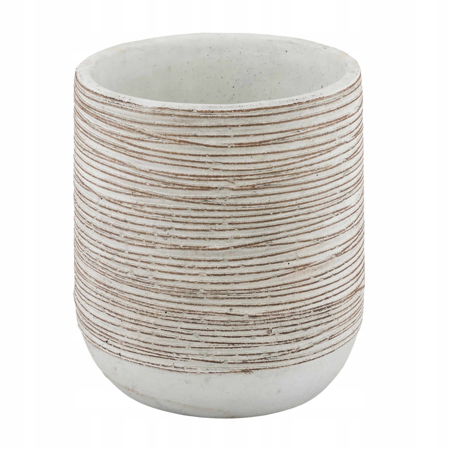 

Donica Skrock betonowa k. biały 17x12cm