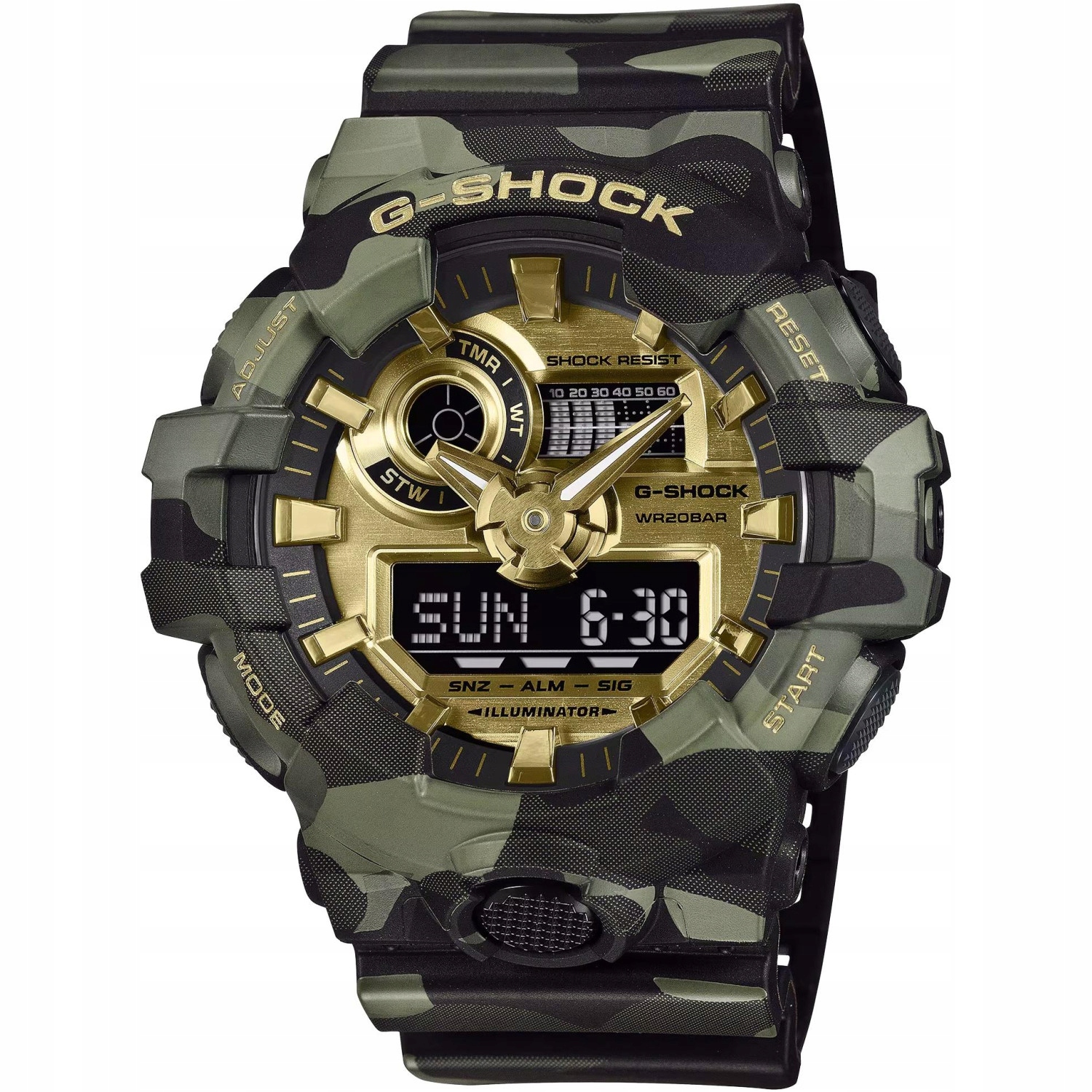 Hodinky Casio G-Shock GA-700CMG-3AER 20BAR