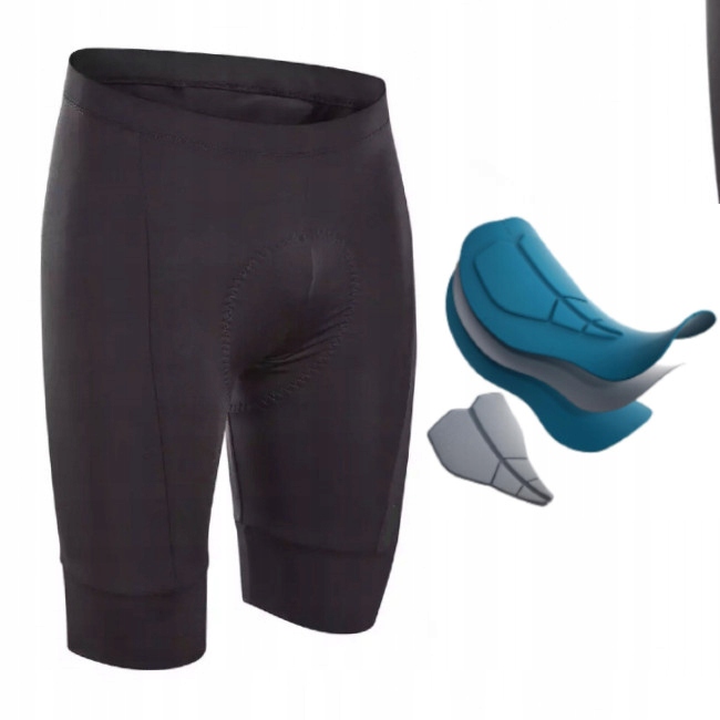 Męskie Spodenki Rowerowe Z Wkładką Pianka Soft 13mm Kolarki S