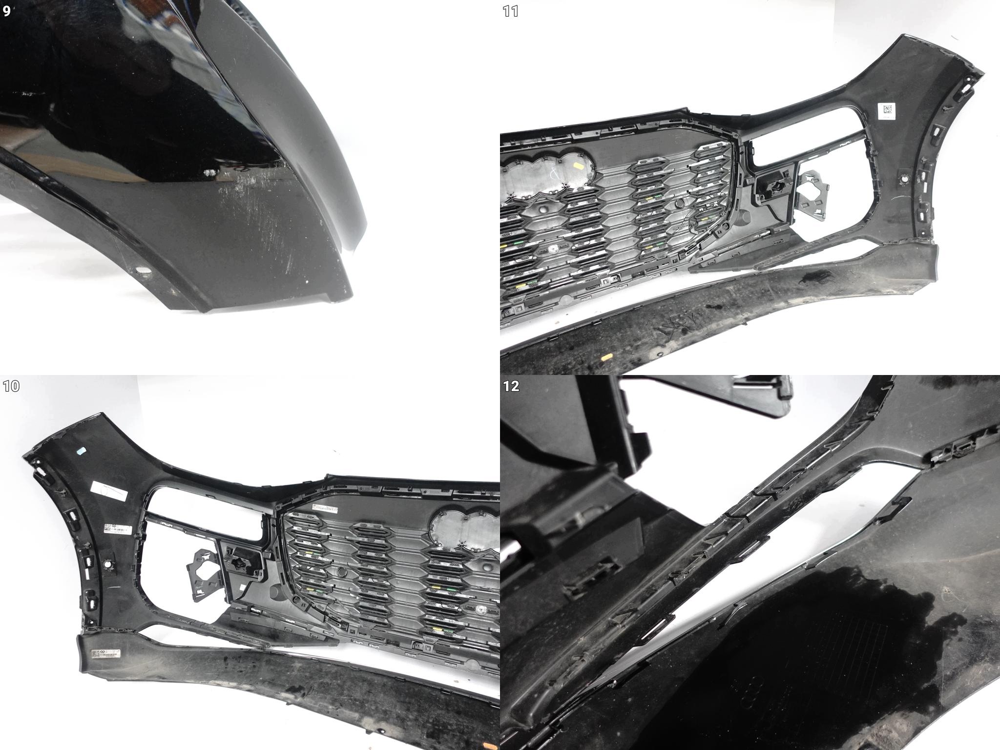 AUDI Q6 SQ6 E-TRON 85H S-LINE 23- bumper SPOILER grill grille (washers/PDC