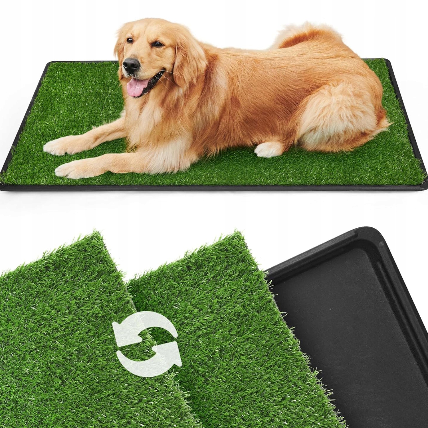 Toaleta Pro Psy Pro Štěňata Podklad Umělá Tráva Tréninková Podložka Pro Výuku