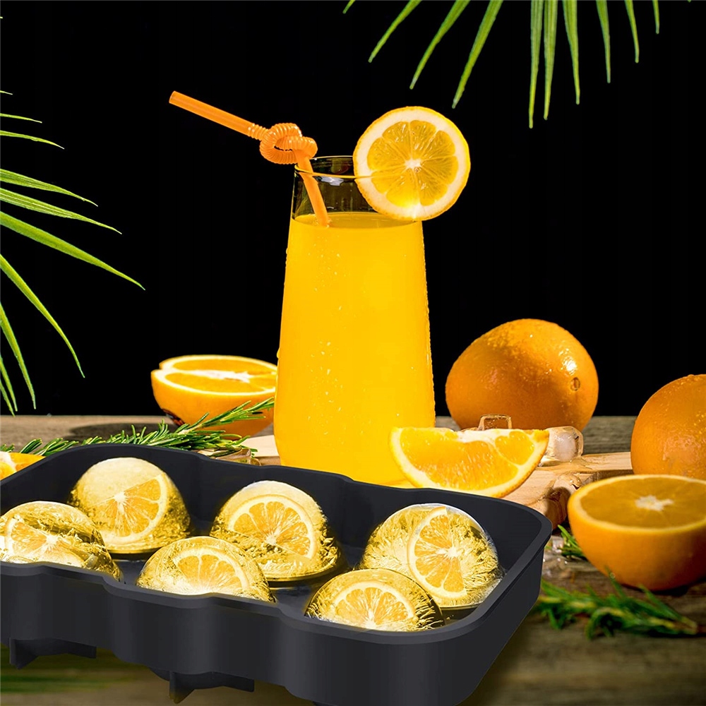 FORMA SILIKONOWA NA KULE LODOWE DO DRINKÓW NAPOJÓW Stan opakowania oryginalne