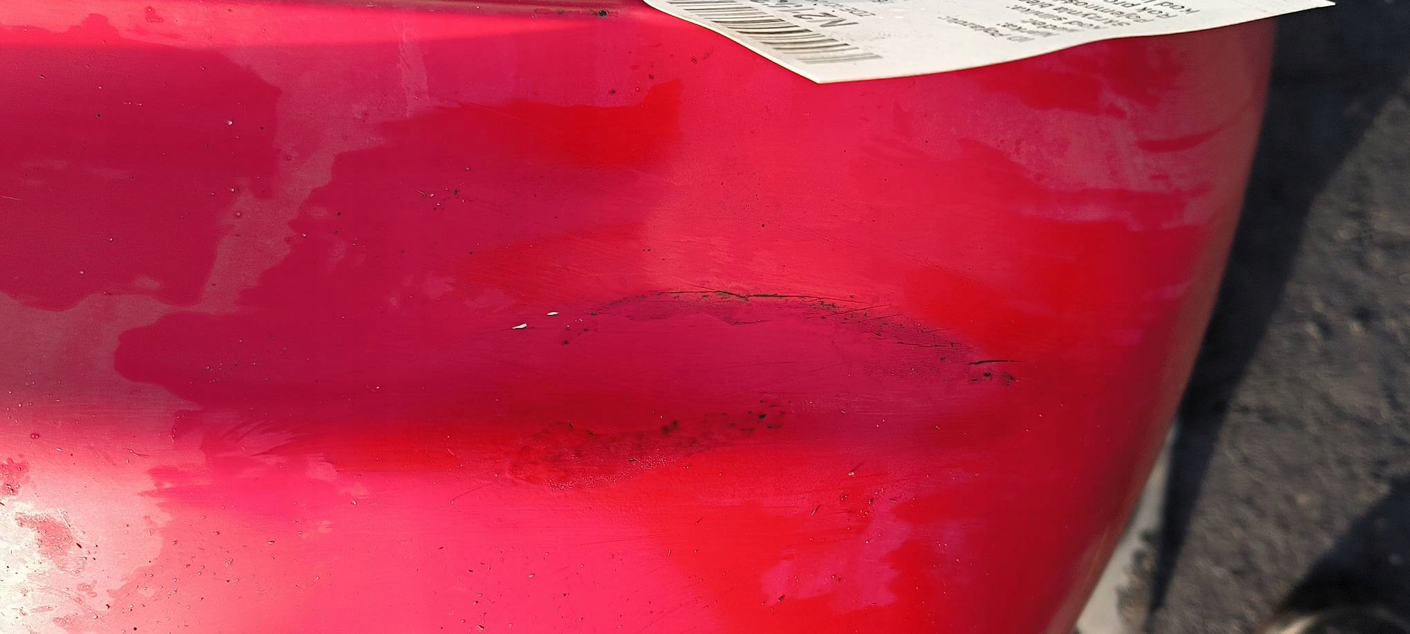 bumper rear part MAZDA 323