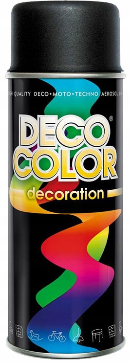 

Lakier syntetyczny Decoration czarny mat 400ml