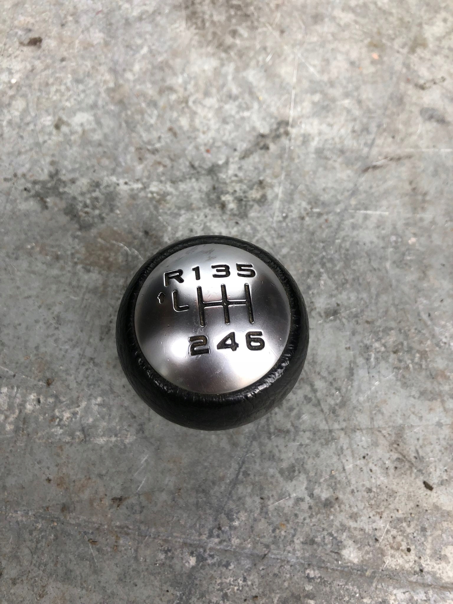 Ручка перемикання передач C5 III X7 шкіра