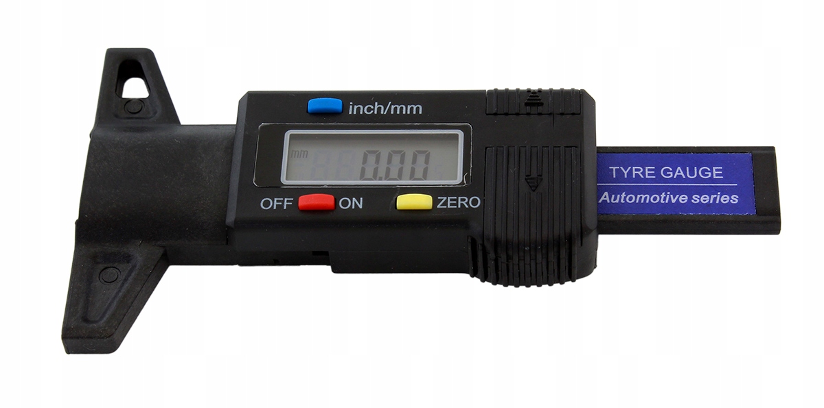 CYFROWY MIERNIK WYSOKOŚCI GŁĘBOKOŚCI BIEŻNIKA OPON Marka Gotel