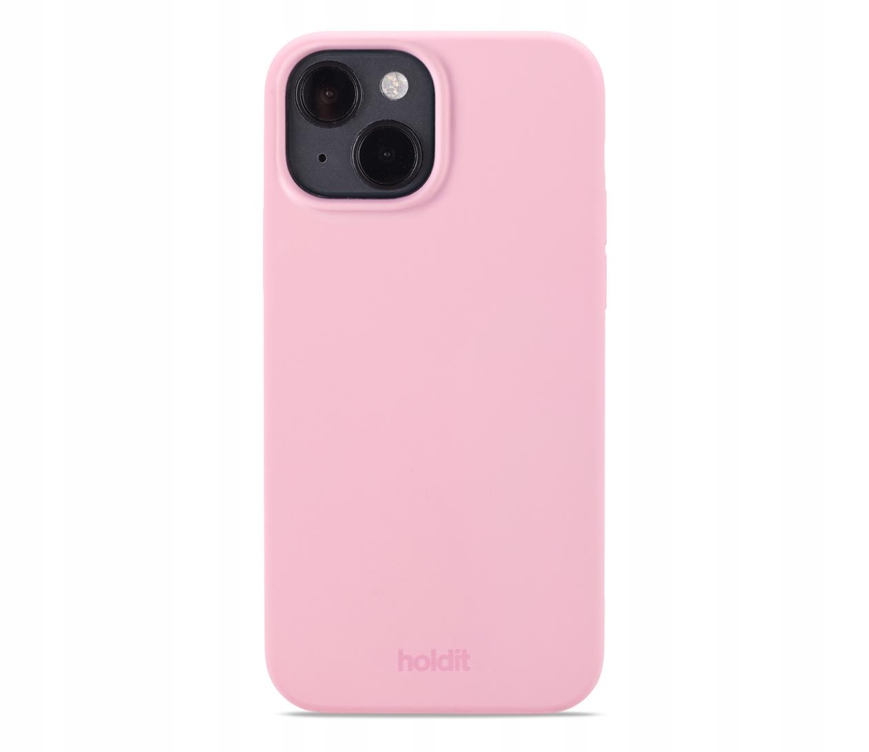 Obudowa na smartfona Holdit Silicone Case iPhone 15 Pink