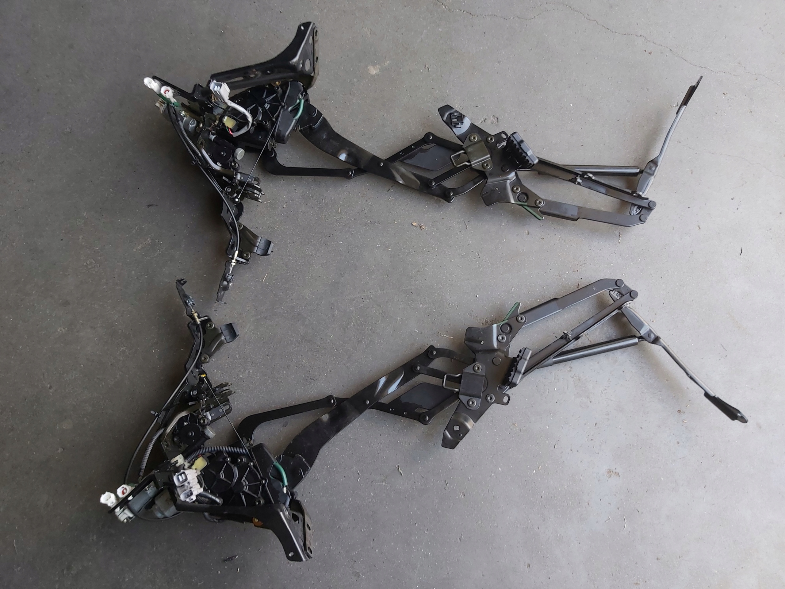 hinge left right mechanism roofs KPL LEXUS SC II
