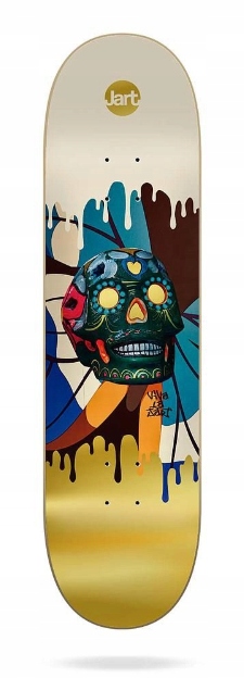 Pracovní deska pro skateboard Jart Golden 8.0" x 31.85" Deck Chasis Multicolor