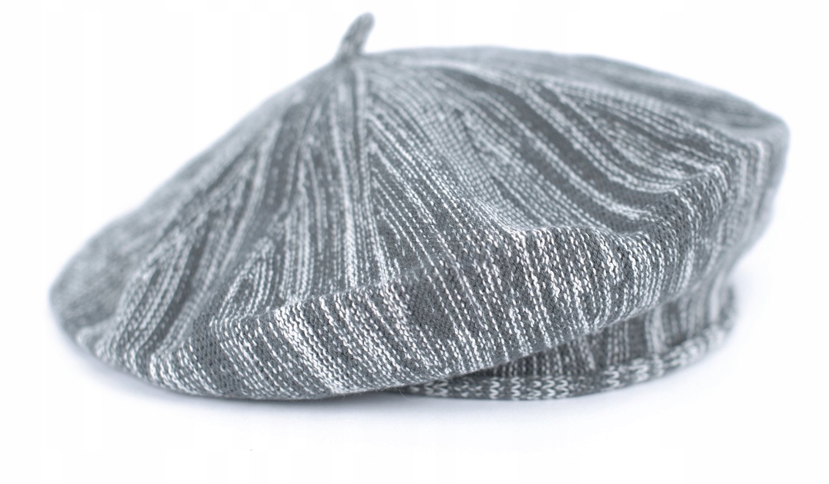 

Szaleo bawełniany Beret Cotton melange cz18329-1