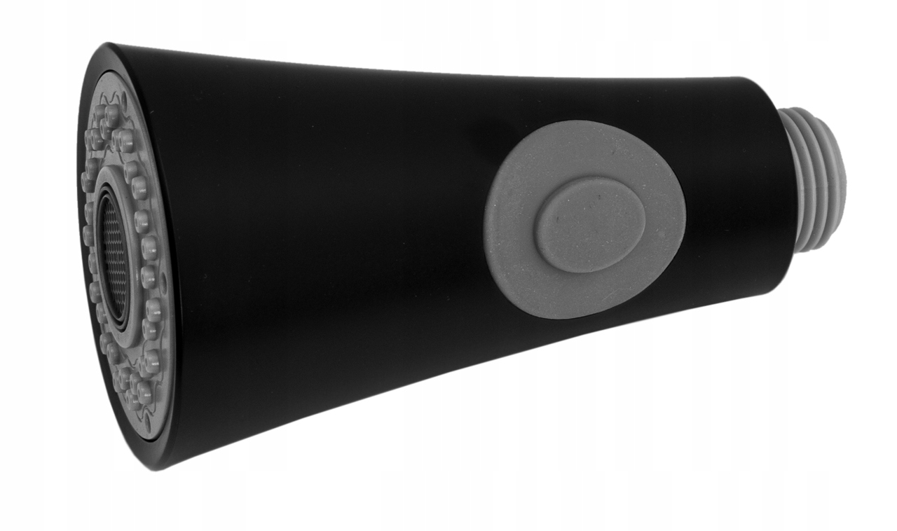 SŁUCHAWKA DO BATERII Z WYCIĄGANĄ WYLEWKĄ CZARNA Kod producenta 9883170383