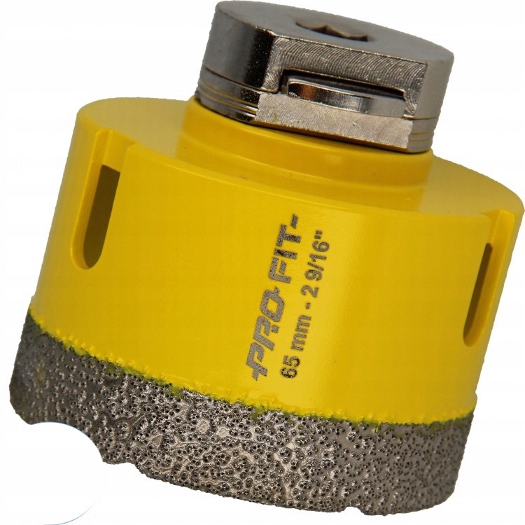 PRO-FIT Otwornica DIAMENTOWA D65 mm S10HEX kamień