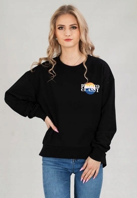Mikina Prosto Crewneck Peeta černá