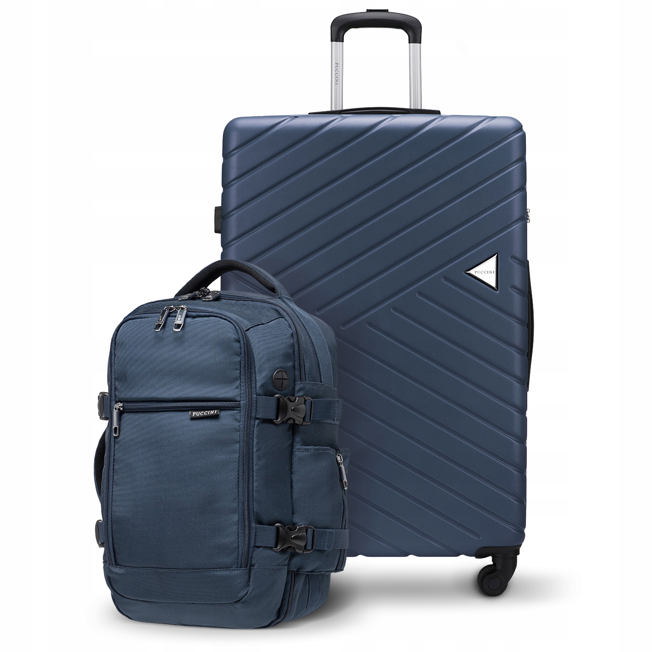 Velký cestovní kufr Abs Batoh do letadla Easypack Sada na Dárek