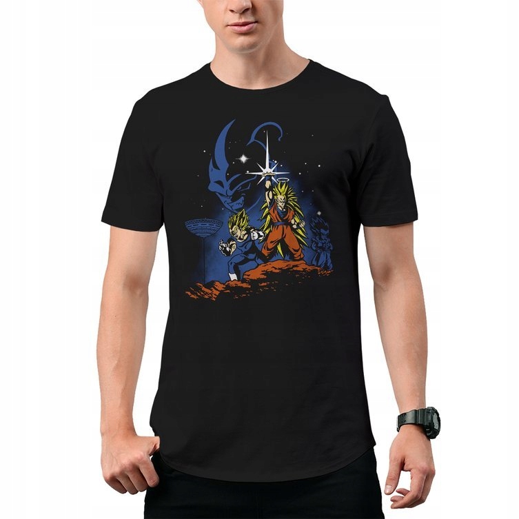 

Koszulka T-Shirt Buu Saga Goku SSJ3 Vegeta M
