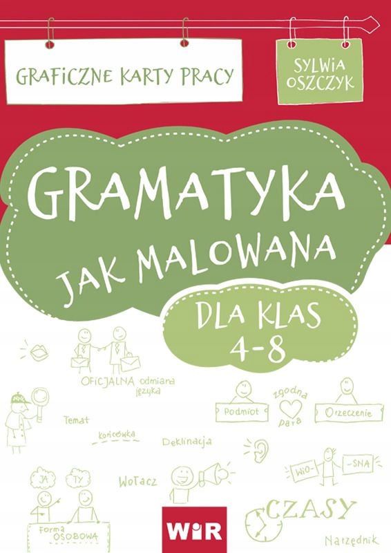 Gramatyka jak malowana Sylwia Oszczyk Wir Książka